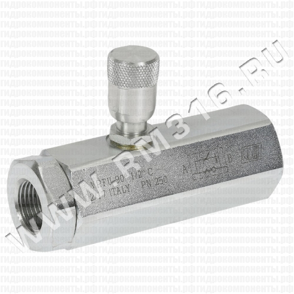 V0583/C VRFU 90° 1/2" Регулятор расхода 